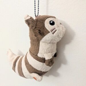 Furret Plush Keychain MY Pokemon Collection Banpresto Japan Stuffed Toy 2014